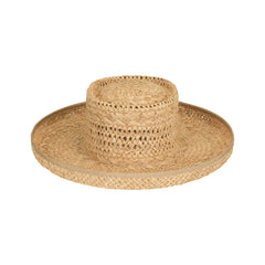 Lawson Boater - Raffia