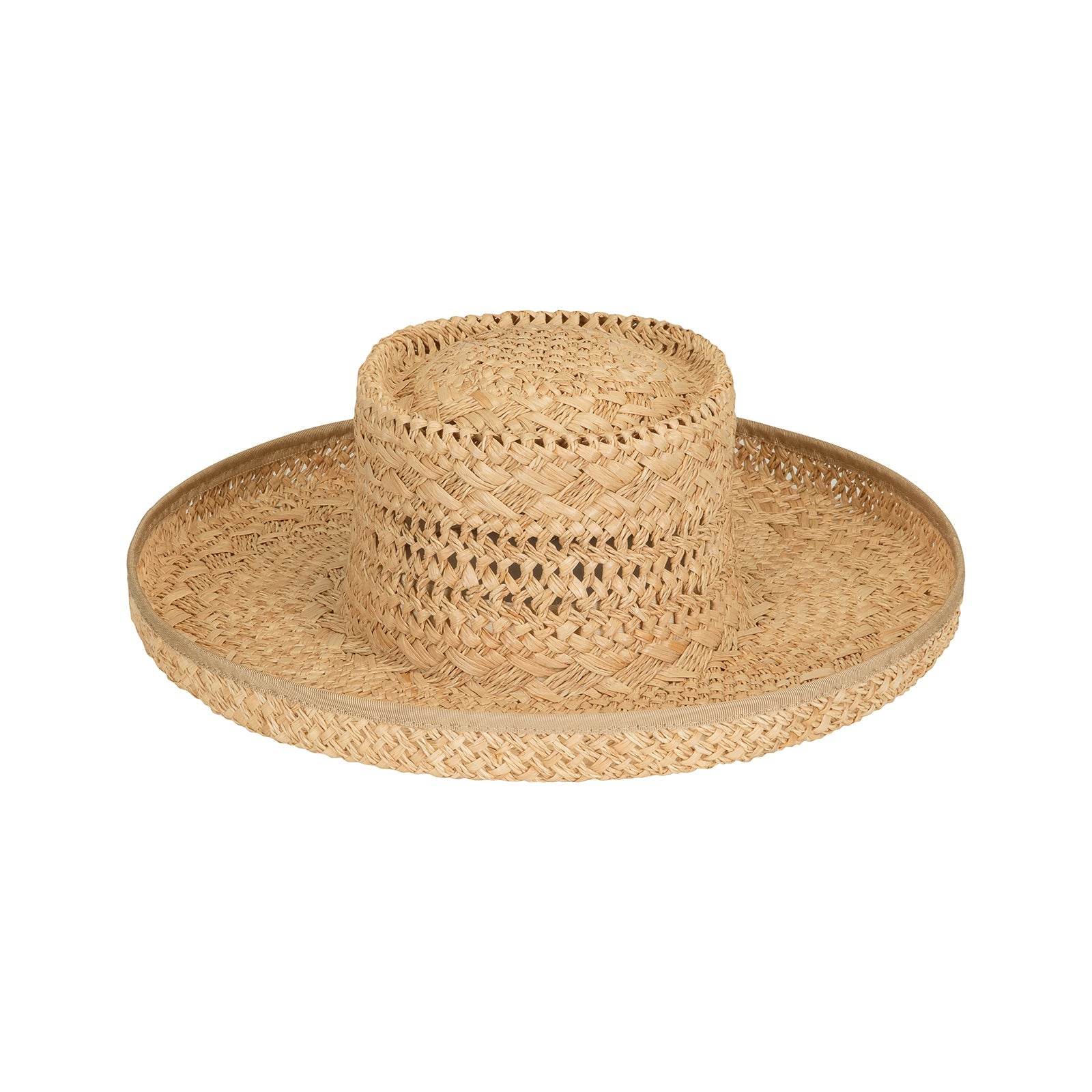 Lawson Boater - Raffia